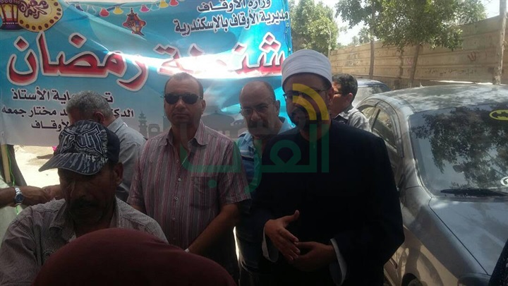 لليوم الثاني.. أوقاف الإسكندرية توزع 1000 شنطة رمضانية على الفقراء