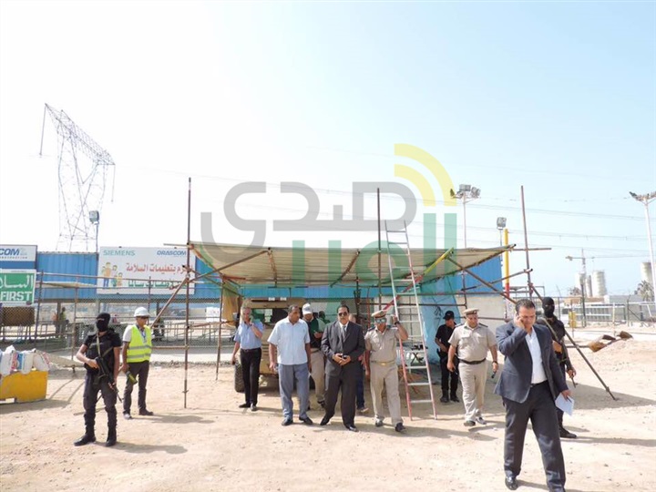بالصور.. مدير أمن كفر الشيخ يتفقد الخدمات الأمنية لمحطة كهرباء البرلس