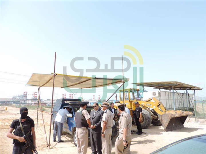 بالصور.. مدير أمن كفر الشيخ يتفقد الخدمات الأمنية لمحطة كهرباء البرلس