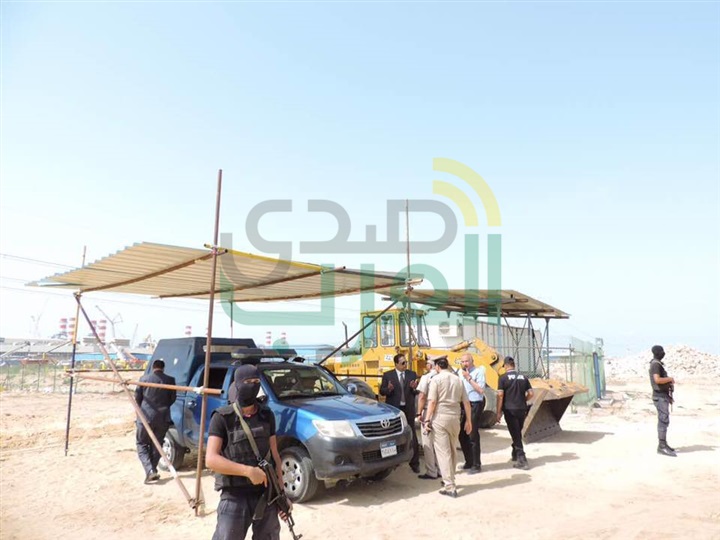 بالصور.. مدير أمن كفر الشيخ يتفقد الخدمات الأمنية لمحطة كهرباء البرلس