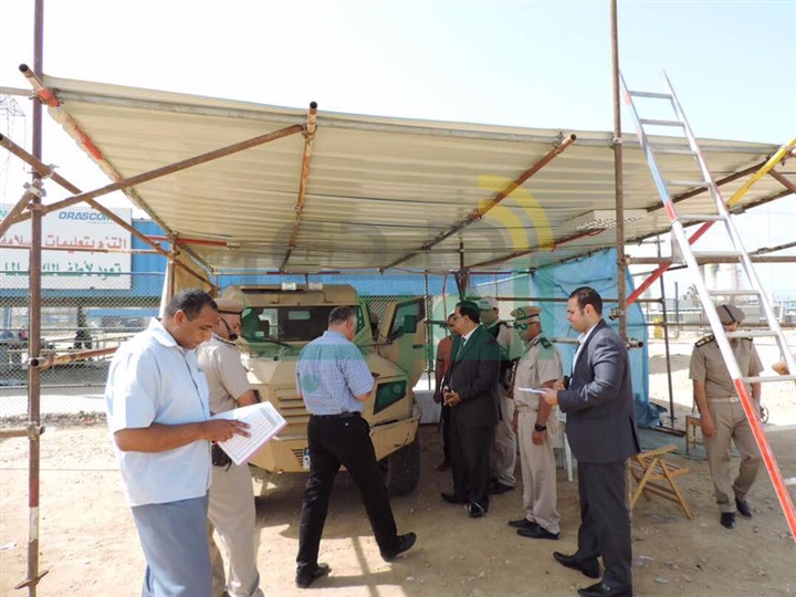 بالصور.. مدير أمن كفر الشيخ يتفقد الخدمات الأمنية لمحطة كهرباء البرلس