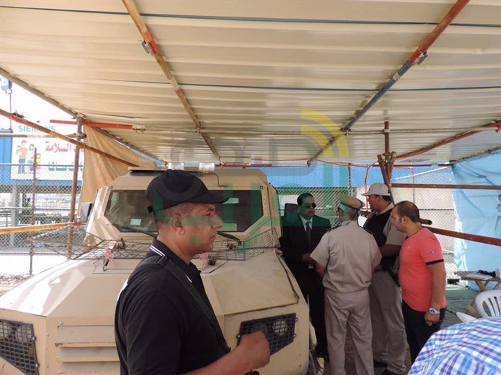 بالصور.. مدير أمن كفر الشيخ يتفقد الخدمات الأمنية لمحطة كهرباء البرلس