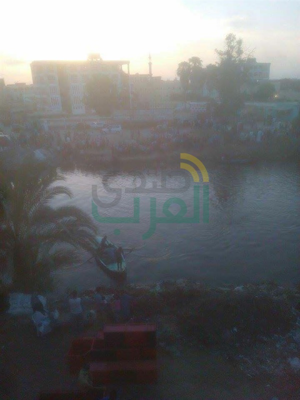 بالصور.. مصرع طفل غرقًا أثناء لهوه على حافة بحر تيرة بكفر الشيخ