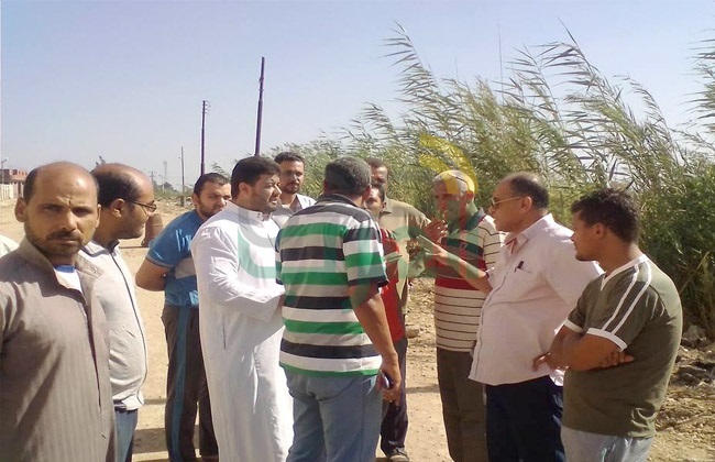 بالصور.. رئيس مدينة المحلة بالغربية يتفقد مشروعات الصرف الصحي  