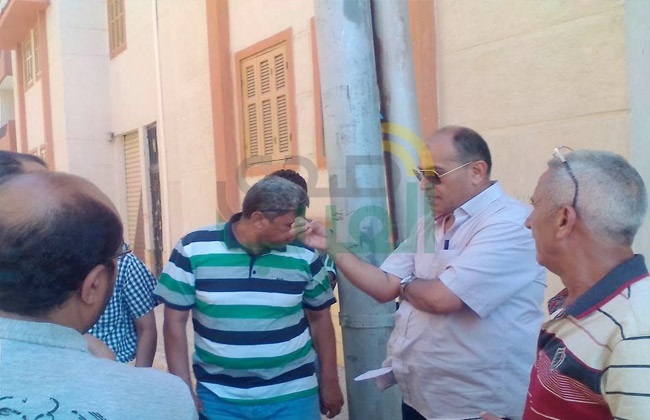 بالصور.. رئيس مدينة المحلة بالغربية يتفقد مشروعات الصرف الصحي  