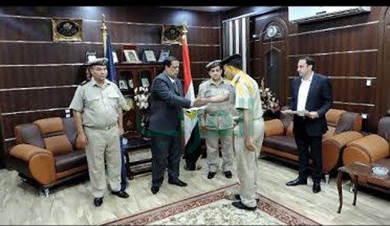بالصور.. مدير أمن كفر الشيخ يكرِّم عددًا من الشرطيين المتميزين