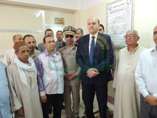 بالصور: مدير أمن الشرقية يفتتح مكتبين للسجل المدنى بقرى الزقازيق