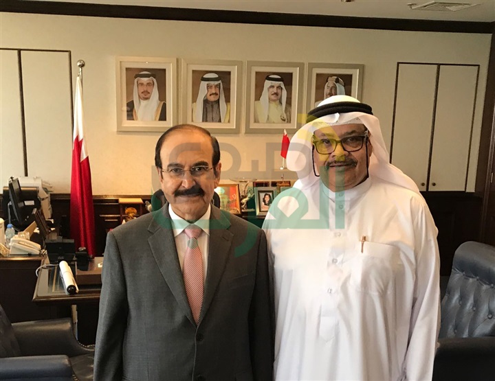 "عبد الحسين بن على ميرزا" يستقبل أحمد المرشد.. ويشيد بـ"صدى العرب" 