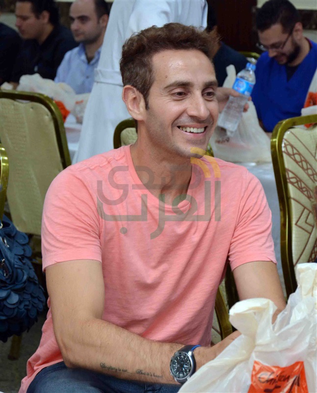 بالصور.. عمرو سعد فى إفطار معهد القلب بالصور.. عمرو سعد فى إفطار معهد القلب