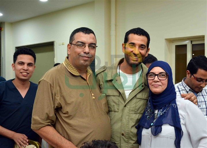 بالصور.. عمرو سعد فى إفطار معهد القلب بالصور.. عمرو سعد فى إفطار معهد القلب
