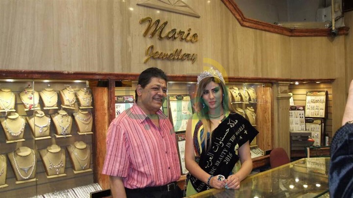 بالصور.. ملكة جمال حسناوات العرب في محل مجوهرات "ماريو" بالصور.. ملكة جمال حسناوات العرب في محل مجوهرات "ماريو"