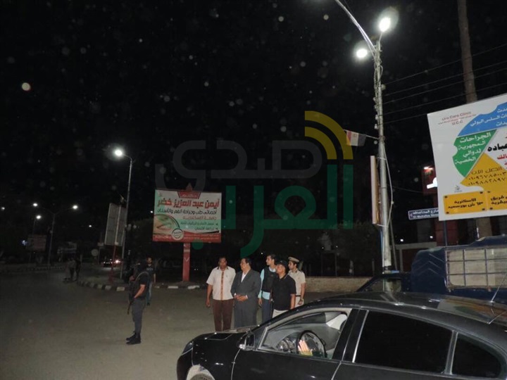 بالصور.. مدير أمن كفر الشيخ يفاجئ عددًا من قوات تأمين الكنائس والمواقع الشرطية خلال السحور