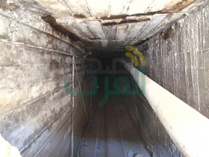 قوات إنفاذ القانون بشمال سيناء تدمر نفق رئيسى واثنين فتحة نفق فرعية على الشريط الحدودى