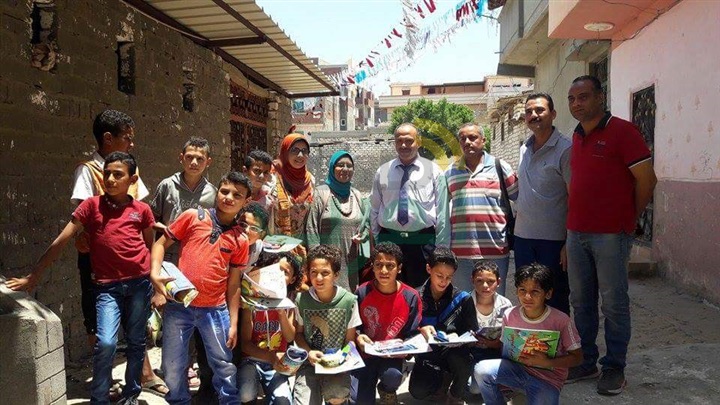 فعاليات اليوم الثانى  فى حملة توعية سفراء المستقبل بحى المنتزة 