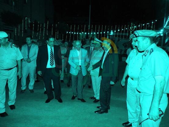 بالصور.. مساعدا وزير الداخلية يشاركان «المجندين» بكفر الشيخ إفطارهم