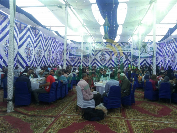 "مصر الخير" تنظم إفطارًا لـ450 صائمًا يوميًا فى شهر رمضان بالقليوبية