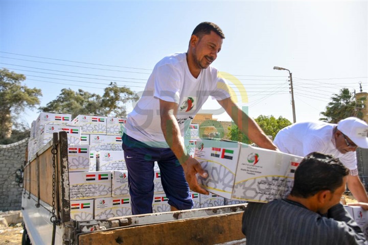 مؤسسة خليفة بن زايد و"الأورمان" توزعان 35 ألف كرتونة رمضان