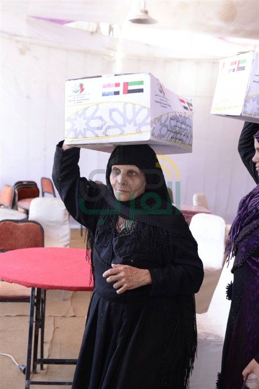 مؤسسة خليفة بن زايد و"الأورمان" توزعان 35 ألف كرتونة رمضان