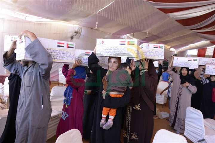 مؤسسة خليفة بن زايد و"الأورمان" توزعان 35 ألف كرتونة رمضان