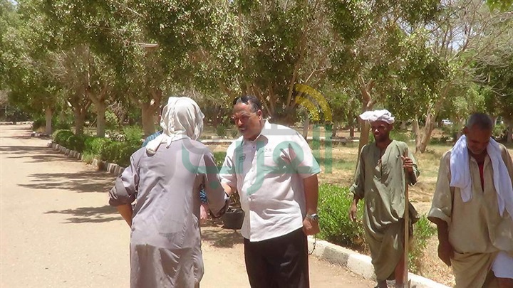 تطوير الحديقة الدولية بأسيوط لاستقبال المواطنين خلال العيد