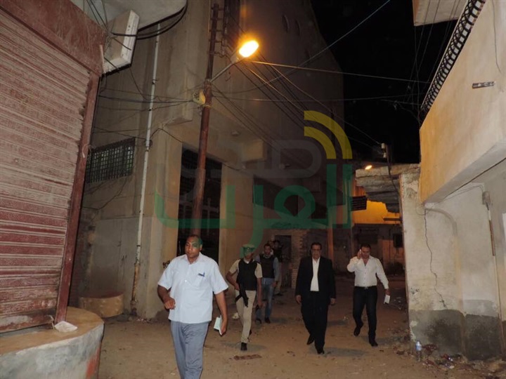 بالصور.. مدير أمن كفر الشيخ يفاجئ التمركزات الأمنية لكهرباء البرلس