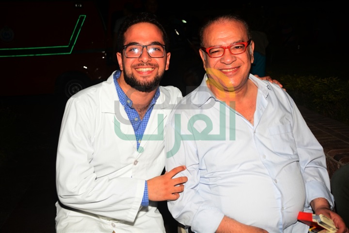 بالصور.. سحور أسرة مسلسل "وضع أمني"فى مستشفى المعلمين بالصور.. سحور أسرة مسلسل "وضع أمني"فى مستشفى المعلمين