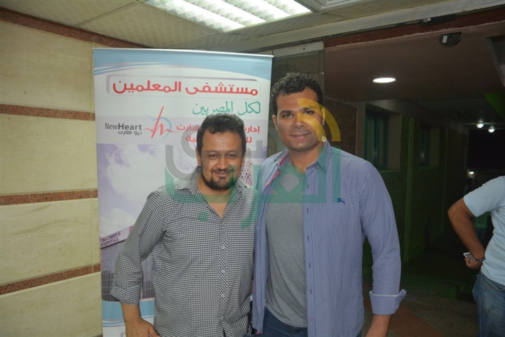 بالصور.. سحور أسرة مسلسل "وضع أمني"فى مستشفى المعلمين بالصور.. سحور أسرة مسلسل "وضع أمني"فى مستشفى المعلمين