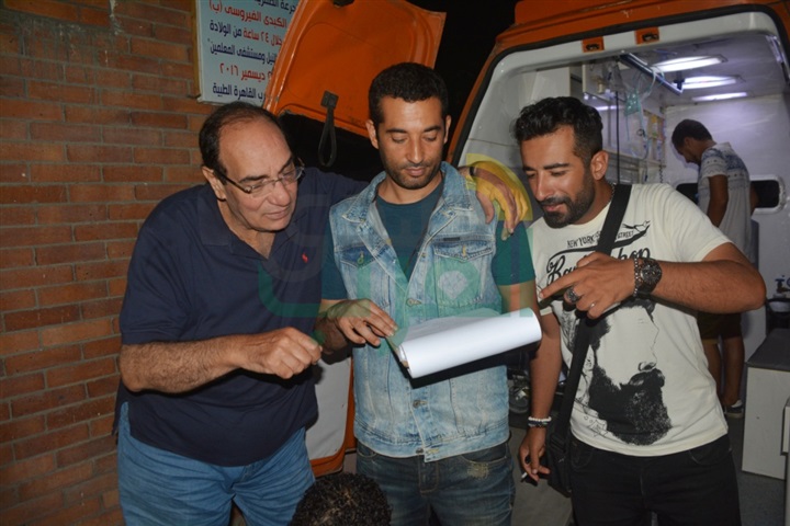 بالصور.. سحور أسرة مسلسل "وضع أمني"فى مستشفى المعلمين بالصور.. سحور أسرة مسلسل "وضع أمني"فى مستشفى المعلمين