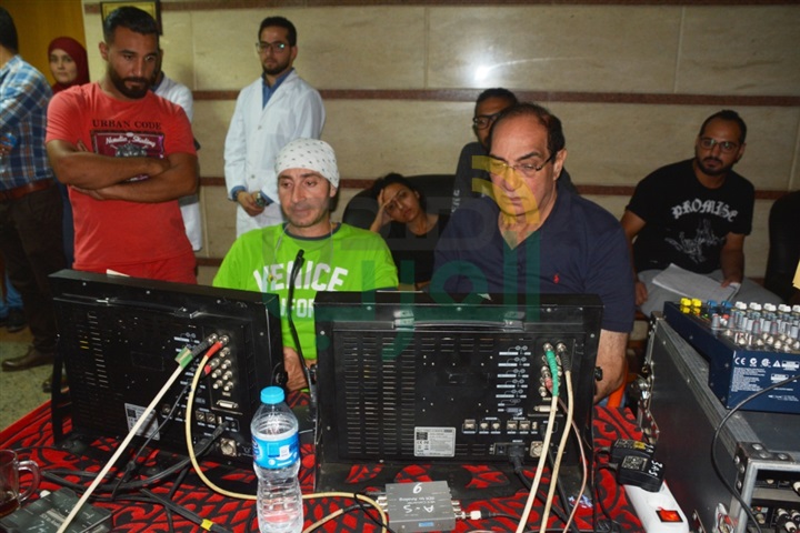 بالصور.. سحور أسرة مسلسل "وضع أمني"فى مستشفى المعلمين بالصور.. سحور أسرة مسلسل "وضع أمني"فى مستشفى المعلمين
