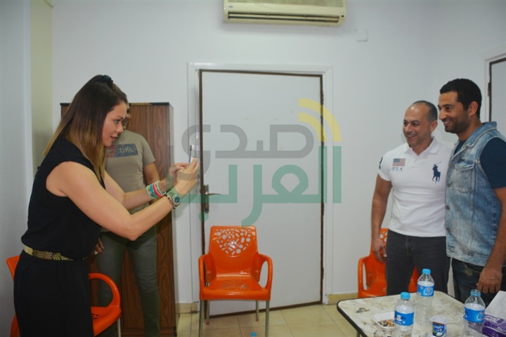 بالصور.. سحور أسرة مسلسل "وضع أمني"فى مستشفى المعلمين بالصور.. سحور أسرة مسلسل "وضع أمني"فى مستشفى المعلمين
