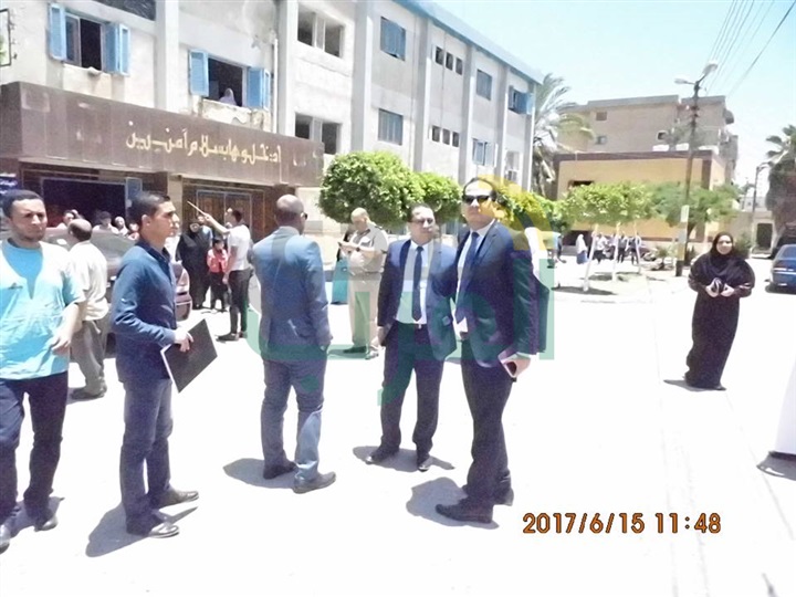 بالصور.. تفاصيل حملة الـ6 ساعات للنيابة الإدارية داخل مستشفي الحامول بكفر الشيخ 