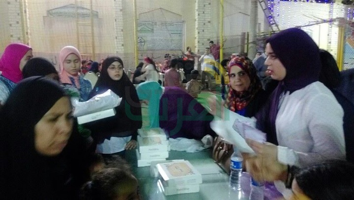 بالصور.. مؤسسة "اللو" تنظم حفل إفطار لـ 350 يتيم بقليوب
