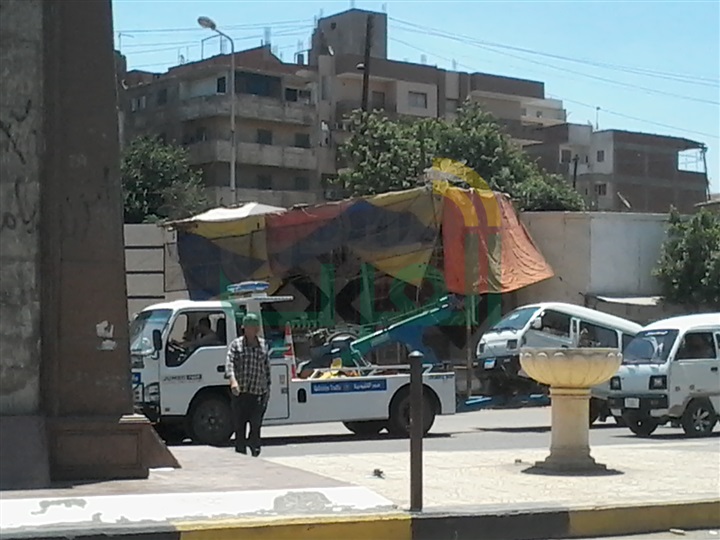 التعدى على ضابط مرور وأمين شرطة بشومة فى بنها