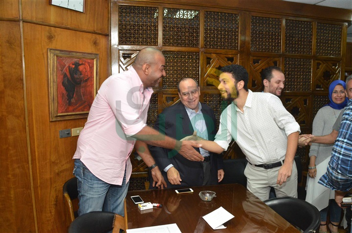 بالصور.. كواليس ندوة مسلسل الحصان الاْسود للنجم أحمد السقا بالصور.. كواليس ندوة مسلسل الحصان الاْسود للنجم أحمد السقا