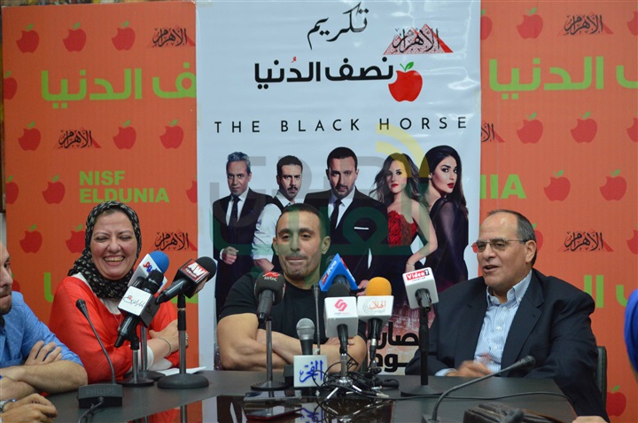 بالصور.. كواليس ندوة مسلسل الحصان الاْسود للنجم أحمد السقا بالصور.. كواليس ندوة مسلسل الحصان الاْسود للنجم أحمد السقا