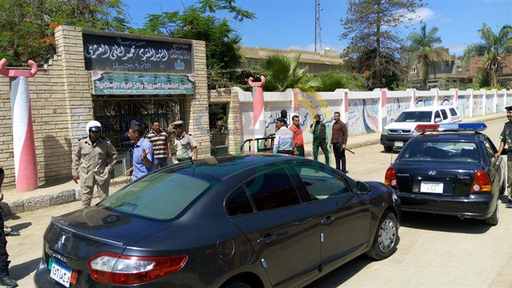 بالصور.. استنفار أمني بمحيط لجان الثانوية العامة بكفر الشيخ