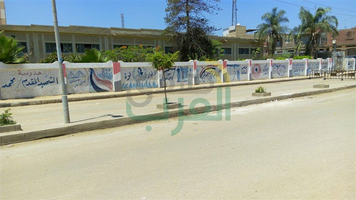 بالصور.. استنفار أمني بمحيط لجان الثانوية العامة بكفر الشيخ
