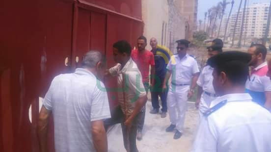 حملة أمنية مكبرة لاسترداد أراضي الدولة بحي ثان المنتزة