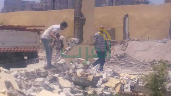 حملة أمنية مكبرة لاسترداد أراضي الدولة بحي ثان المنتزة