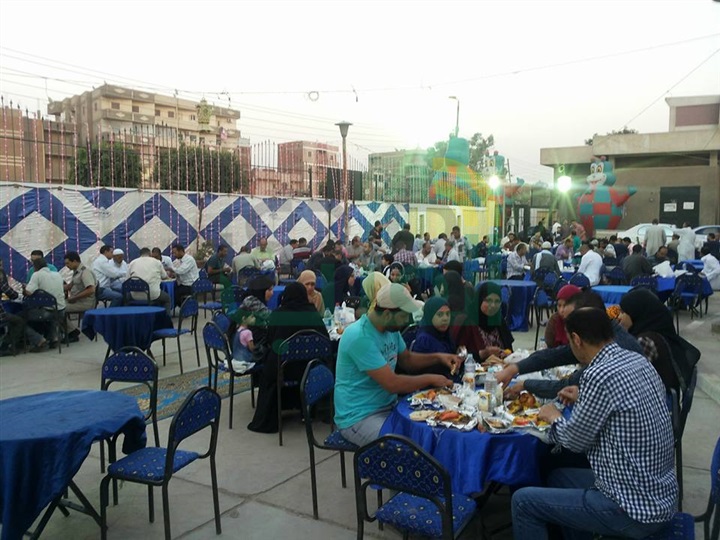 بالصور.. " مياه قليوب " تقيم حفل إفطار بحضور وفد من الكنيسة
