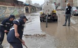 هطول أمطار متوسطة بكفر الشيخ.. ورؤساء المدن يتابعون رفع المياه من الشوارع.. صور 