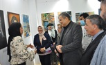 افتتاح معرض التصوير الزيتي لخريجي نوعية جامعة كفر الشيخ