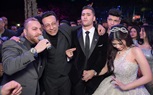 عمرو عبد الجليل ومحمد عبد الحافظ ونجوم الطرب الشعبي في زفاف نجل المهندس يحي الصعيدي 