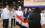 سفير مصر بفرنسا يشيد بأداء فريق المنتخب المصرى للطهاه بكأس العالم للمخبوزات بباريس
