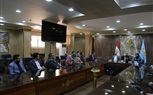 محافظ كفر الشيخ يستقل وفد تنسيقية شباب الأحزاب لإحياء قصور الثقافة