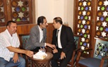 بالصور.. توافد رؤساء الأحزاب والنواب لتقديم واجب العزاء للمهندس مدحت بركات في وفاة 