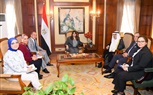 وزيرة الهجرة تستقبل  بهبهاني