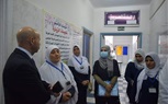 وكيل وزارة الصحة بالشرقية يتفقد الخدمات الطبية بمستشفي أبوحماد المركزي