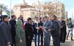 محافظ كفر الشيخ ونائبه يتفقدان عدد من مشروعات الصرف الصحى ببلطيم 