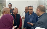 وكيل الوزارة يتفقد العمل بعيادة التأمين الصحي بأبو الريش بدمنهور 